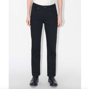 Tiger of Sweden Black Meg Jeans Slim Straight Stretch Denim Pants Designer 27 4